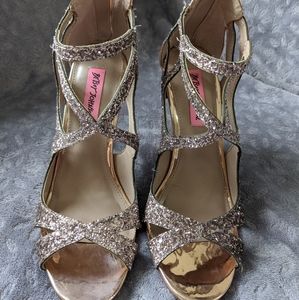 Betsey Johnson size 7.5 stiletto heels